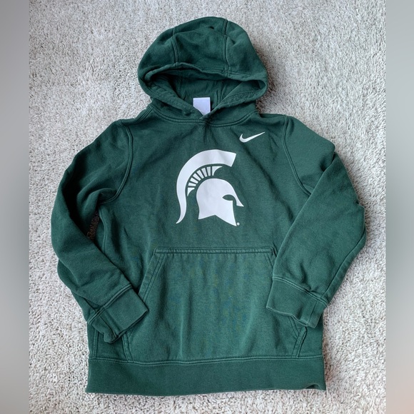 Nike Other - 🎆🎇3for$9 Kids Nike Michigan State hoodie- Go Green Go White!- size S